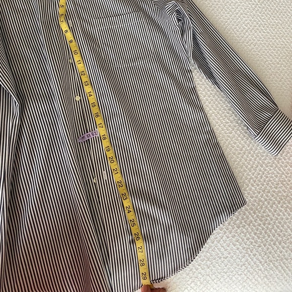 Brooks brothers classic striped button down. - Picture 7 of 10